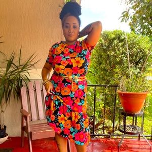 Zara Floral Print Dress (16)